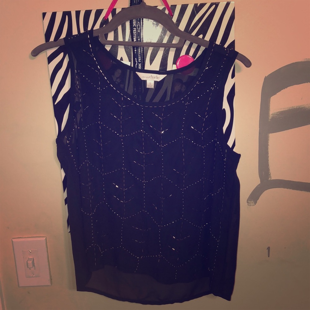Sequined shirt
